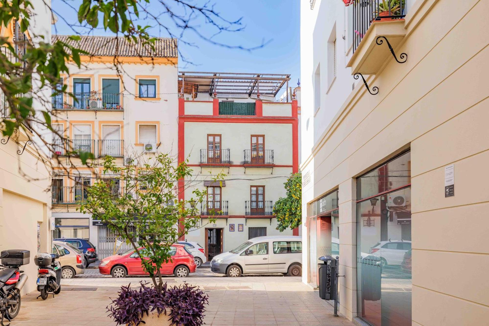 Appartement Loft en Triana à Séville Extérieur photo